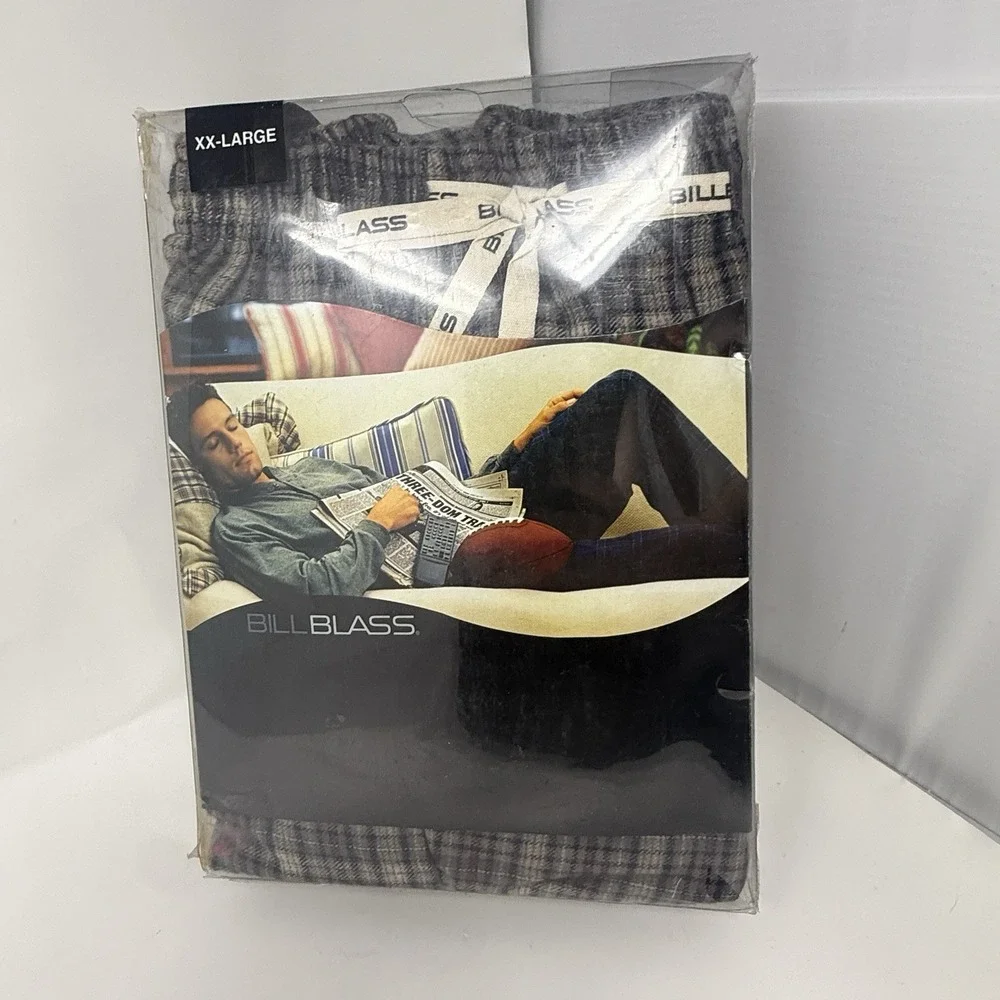 Bill Blass Men's Set 2 Piece Xx Large 44 - 46 Cotton Top & Bottom New Old Stock